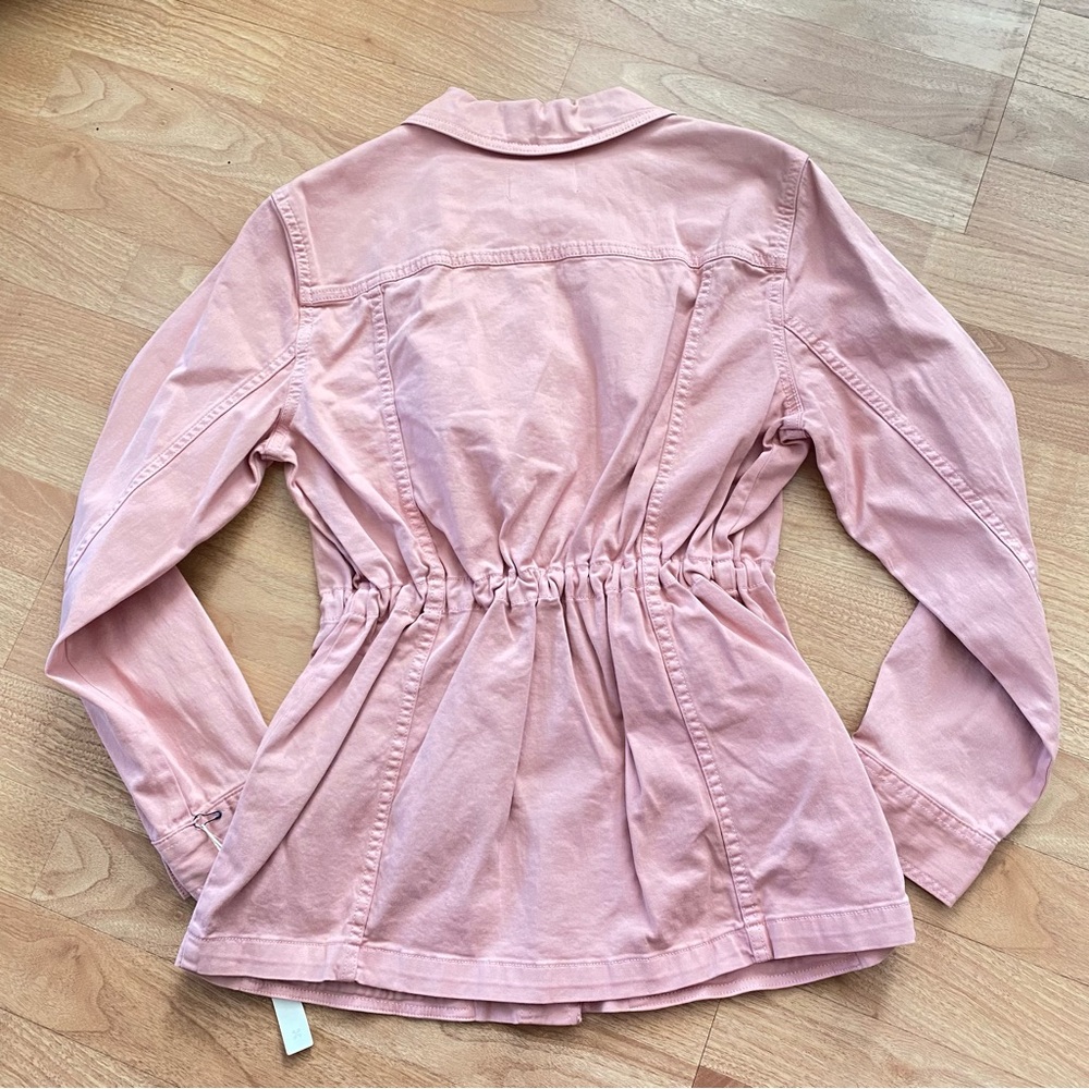 NWT Caslon Pink Mauve Soft shell Jacket - Picture 2 of 5